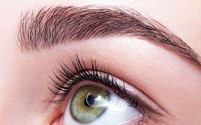 Augenbraun und Wimperntransplantation